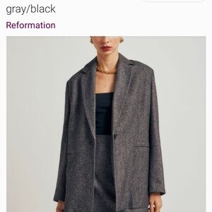 Reformation blazer